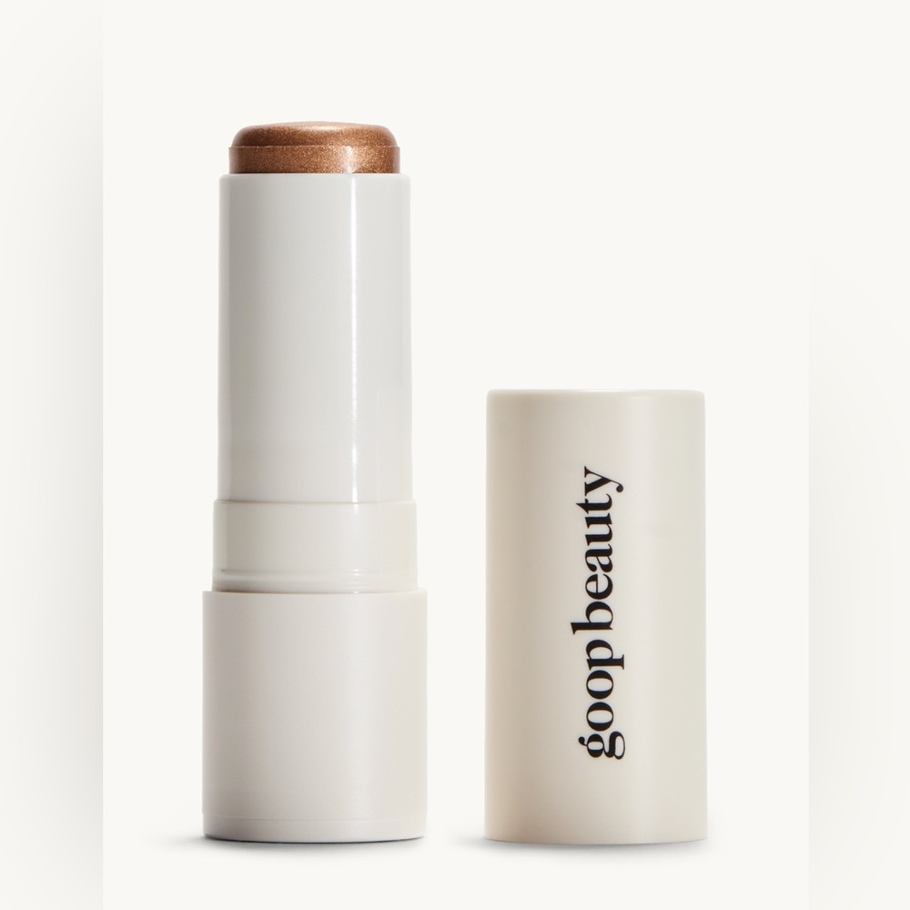 goop Beauty Glow Skin Highlighter Stick Multi-Use Pearlescent Sunny: Cool-Toned